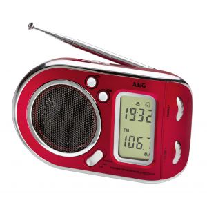 AEG WE 4125 - Rádio Transistor vermelho